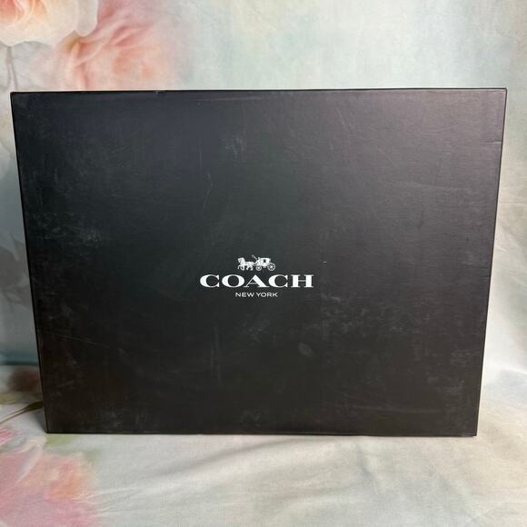 New Coach Morton Semi Matte Calf Leather & Shearling Hidden Wedge Bootie - Picture 9 of 10